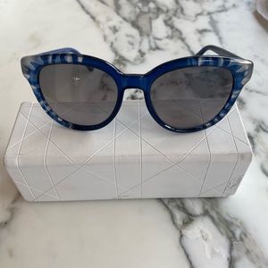 Dior Sunglasses Blue Tie Die